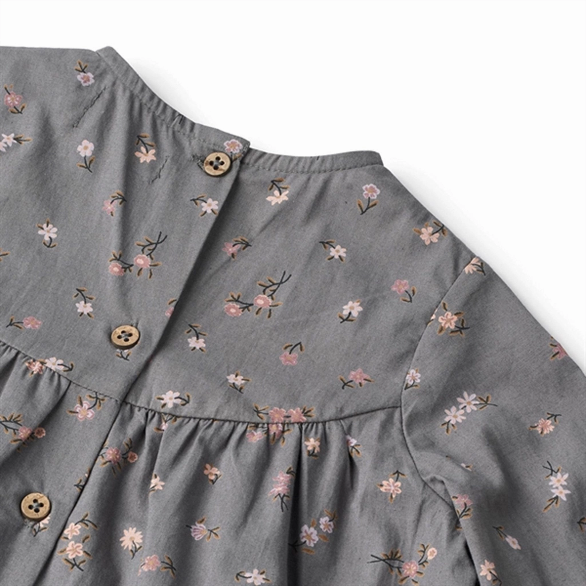 MultiPurposePockets Comfy Look Wheat Autumn Sky Flowers Fenja Dress