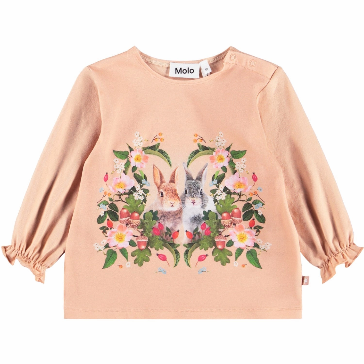 Molo Bunny Rose Elina Blouse Cocktail Event No Slip Shoulder Grip