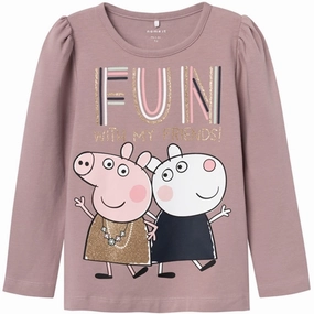 Name it Deauville Mauve Namira Peppa Pig Blouse Mature Elegance