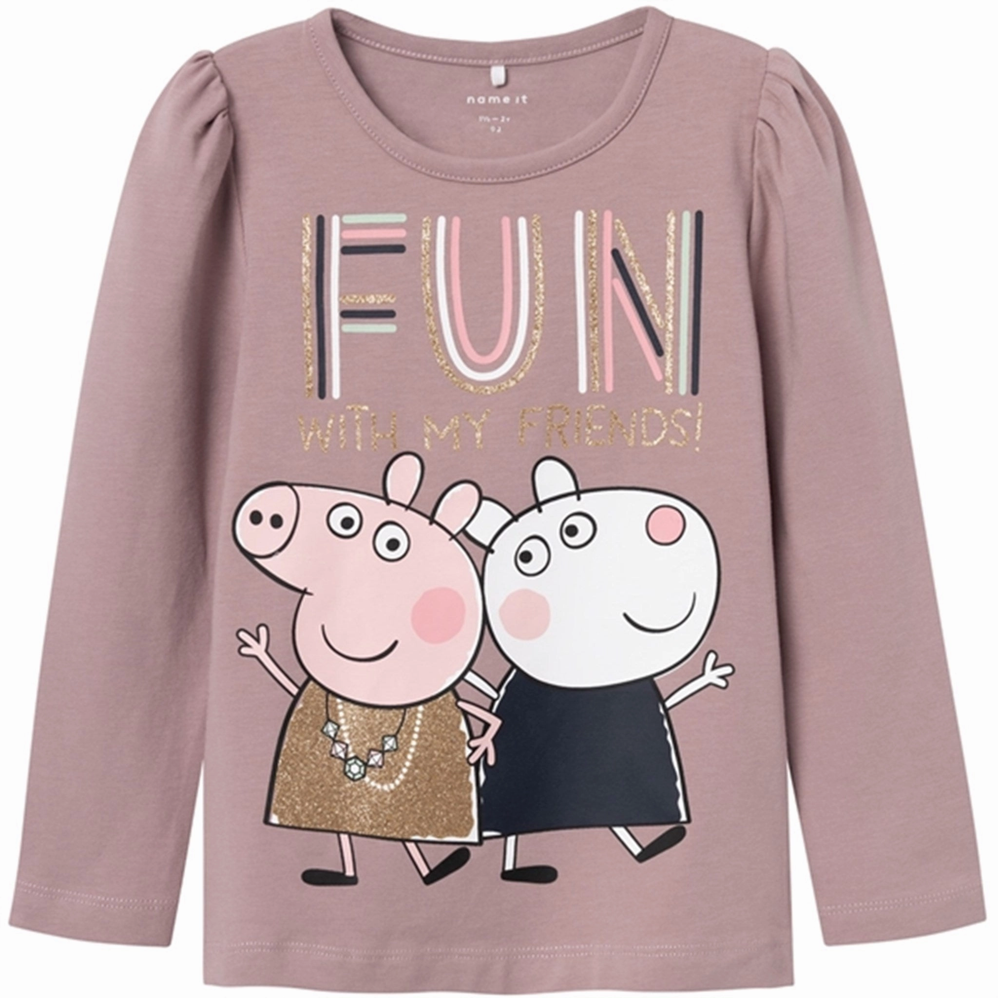 Name it Deauville Mauve Namira Peppa Pig Blouse Mature Elegance