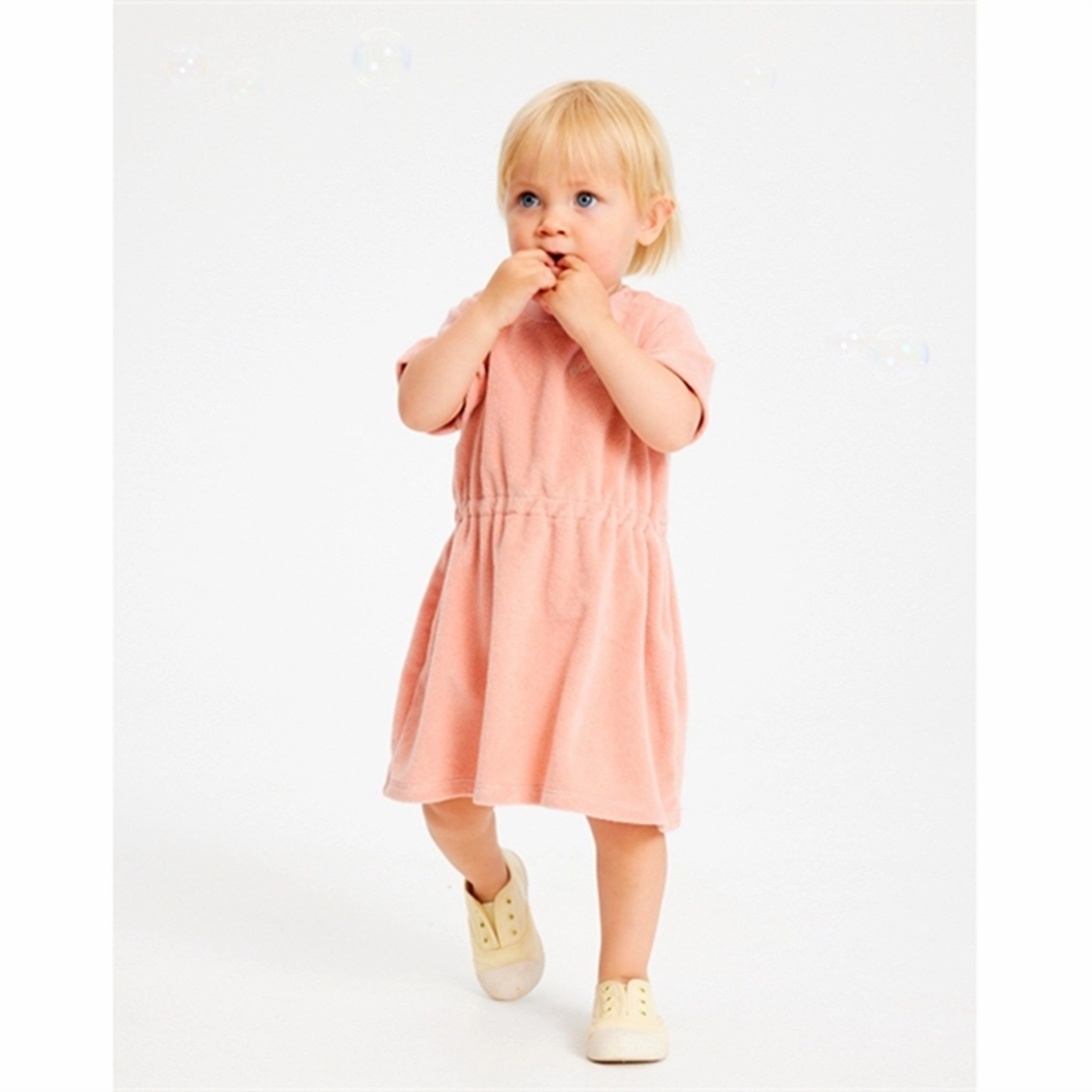 Lounge Moment Chic Appeal THE NEW Siblings Peach Beige Gertrud Terry Dress