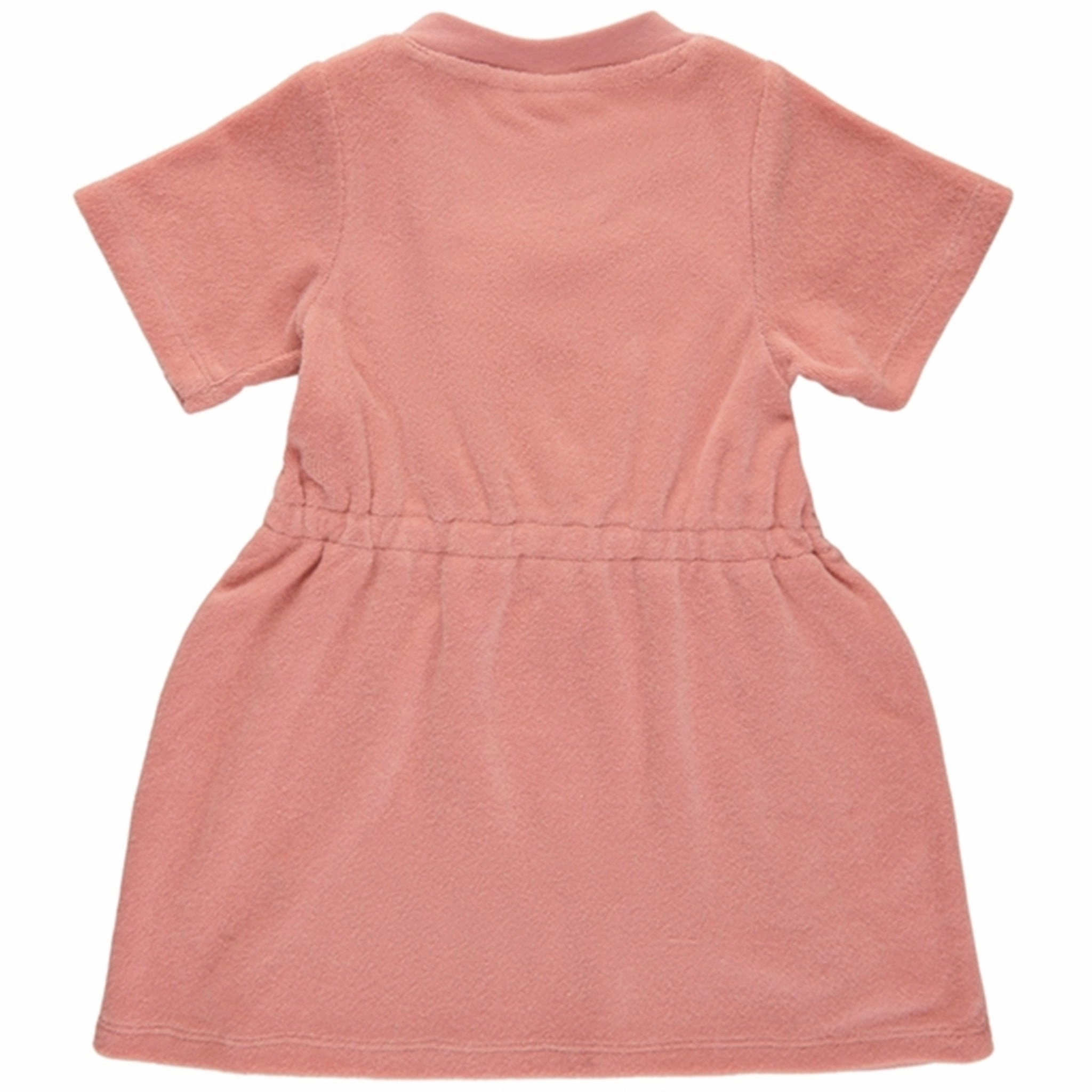 THE NEW Siblings Peach Beige Gertrud Terry Dress solo wear