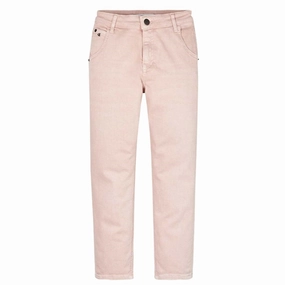 Casual Daywear Anti Bacterial Treatment Calvin Klein Barrel Leg Stretch Jeans Neutral Pink