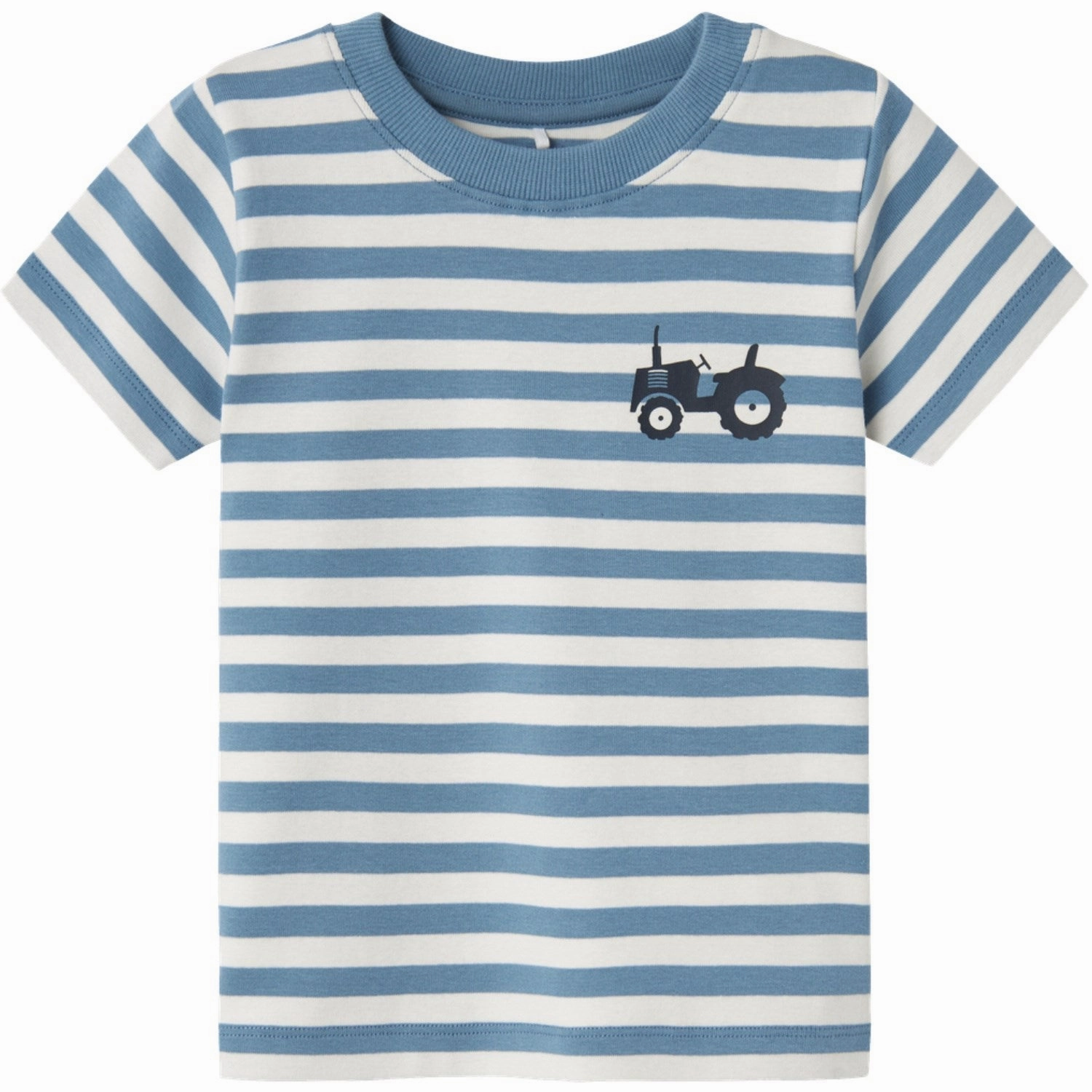 Name It Provincial Blue Jamo T-Shirt Button Down Functional Style