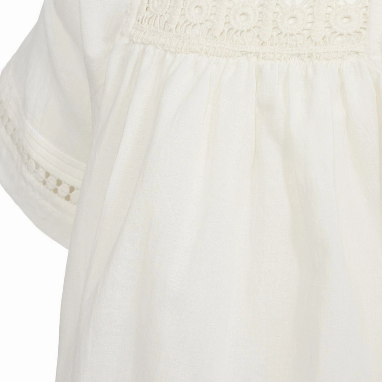 Sofie Schnoor Antique White T-shirt Tagless Neckline