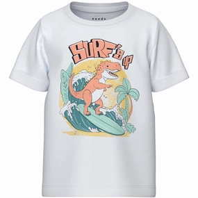 QuickDry Material Name It Bright White Surfs Up Vux T-Shirt