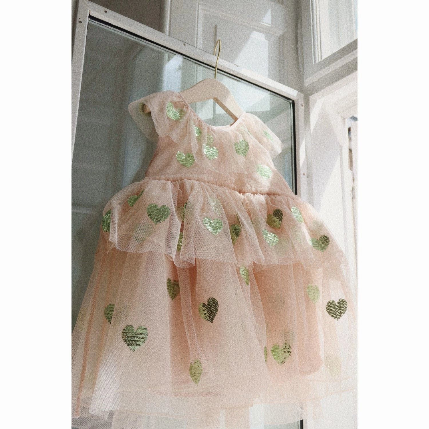 Konges Sl?jd Coeur Verde Yvonne Fairy Dress Light Base Maximalist-Trend