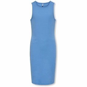 kids ONLY Azure Blue Belfast Life Midi Dress Noos Evening Mood