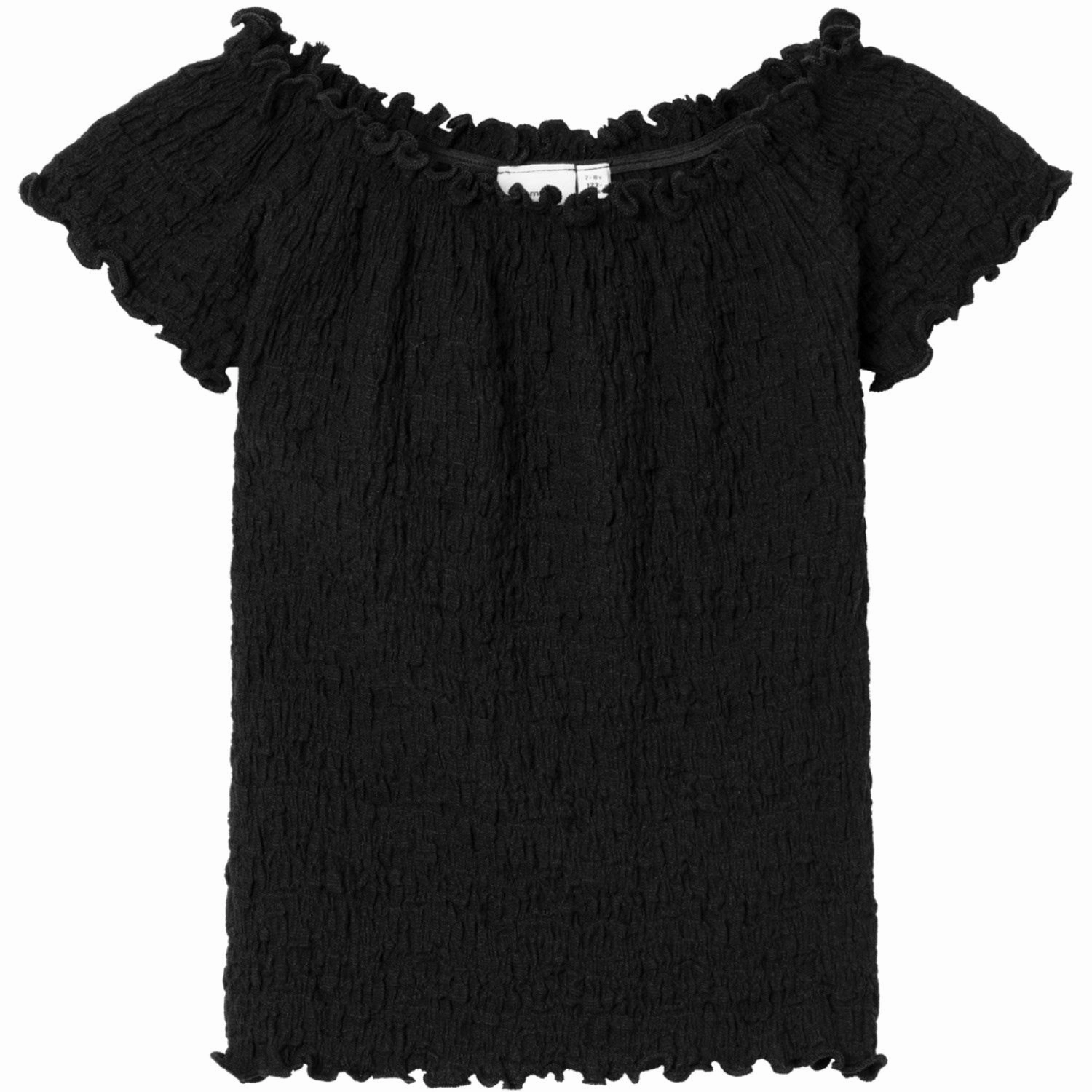 winter warmth Name It Black Halisse Short T-Shirt