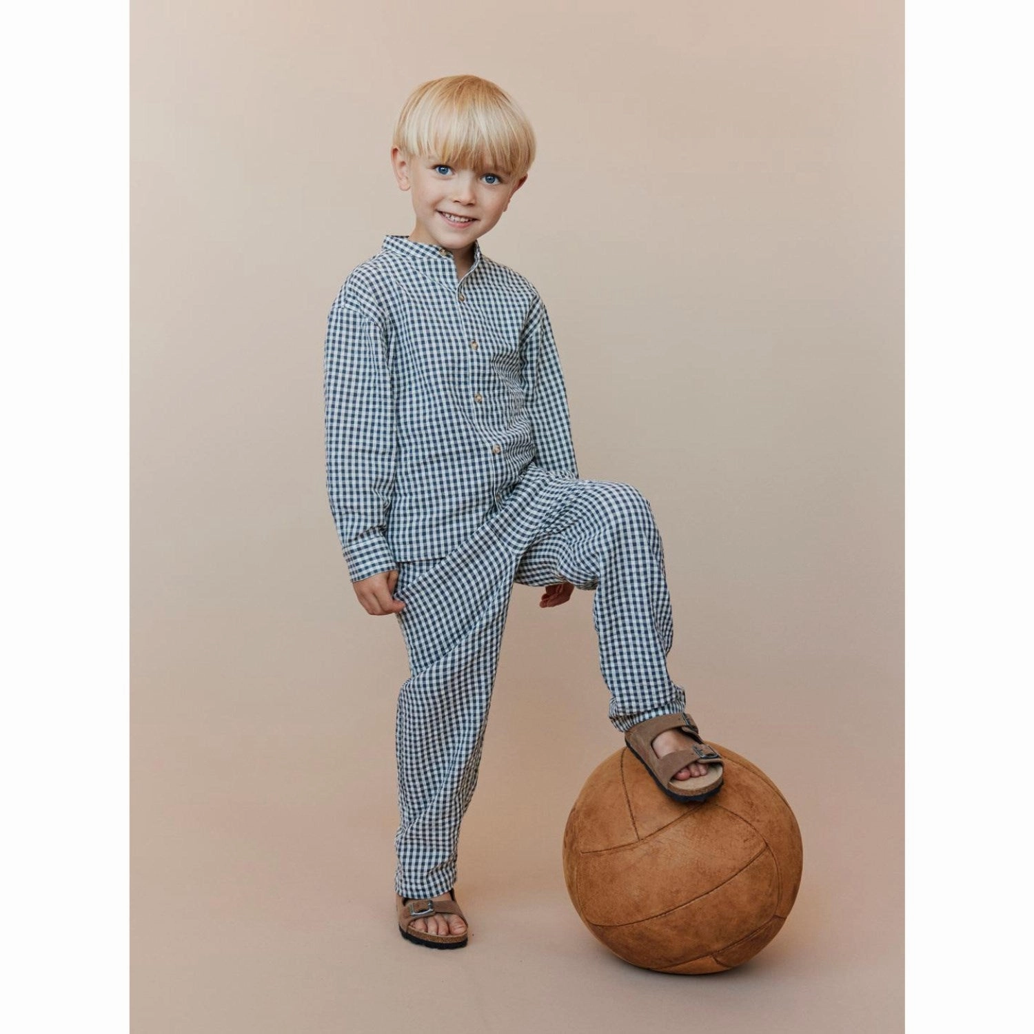 Contemporary Style Sofie Schnoor Grey Check Shirt