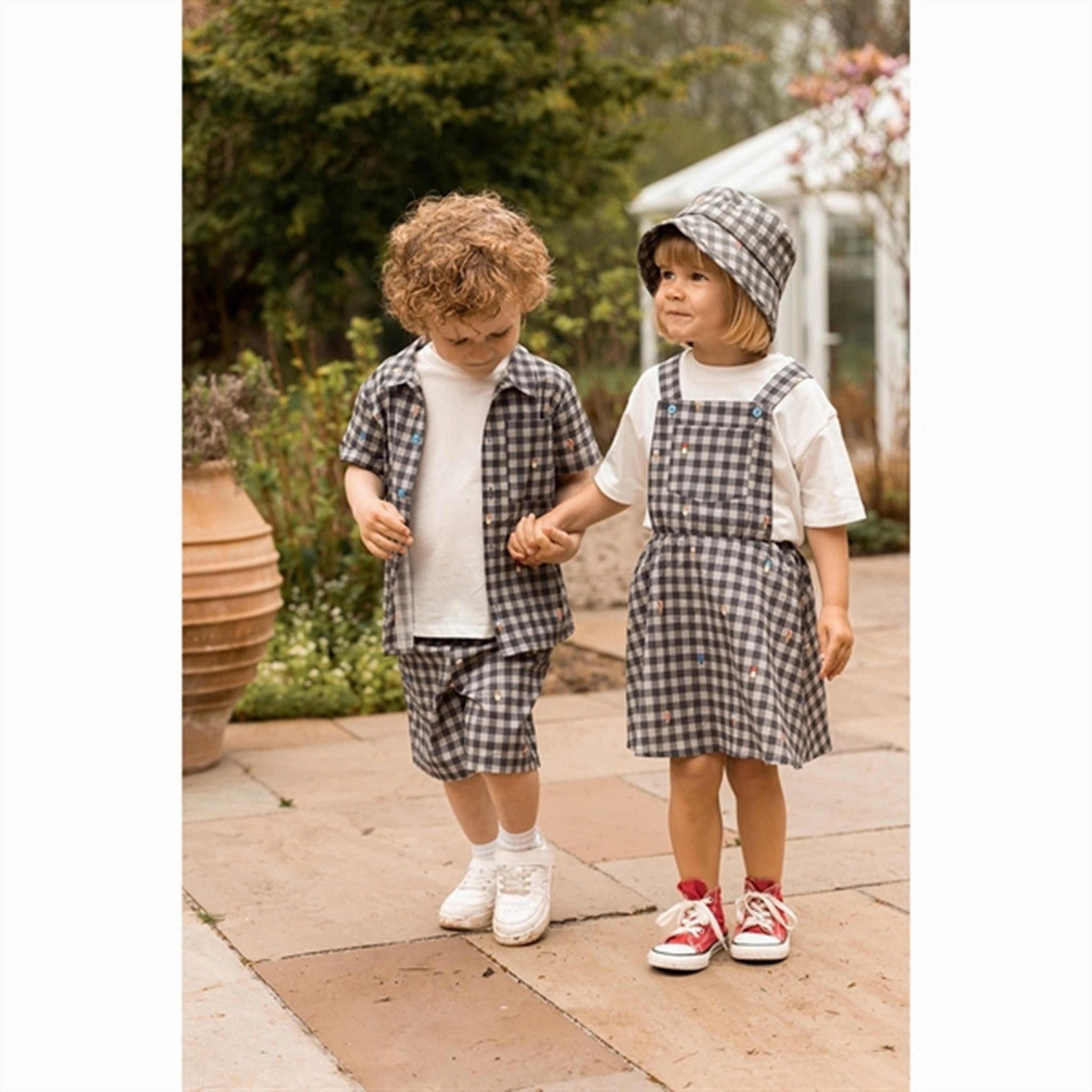 Comfort Fit Smooth Zipper Design Fliink Magnet Check Aop Polar Shirt