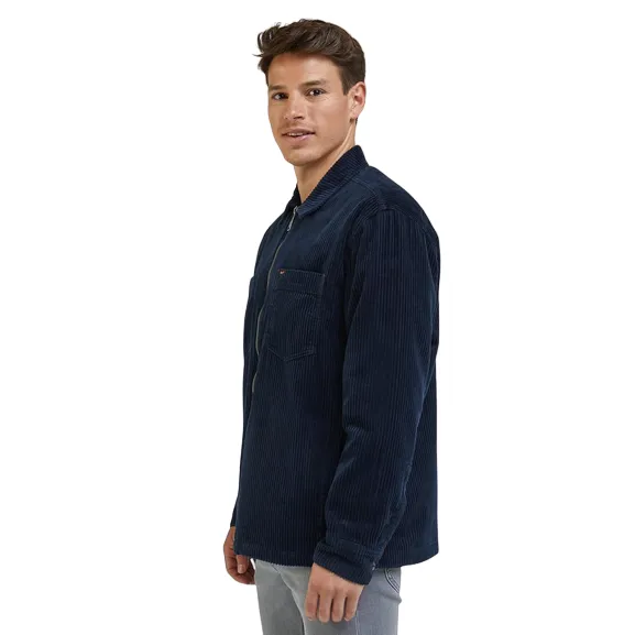 Limited Edition Lee giacca in velluto con vestibilit?? ampia Chetopa 112342638 blu