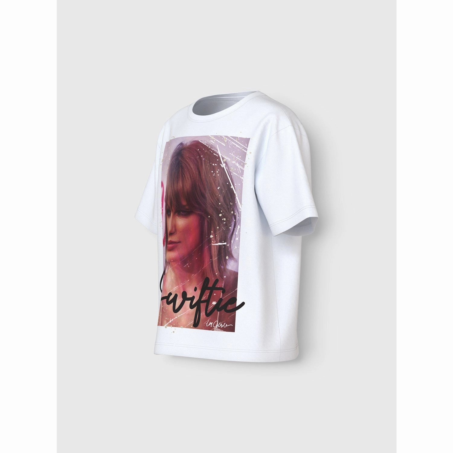 Chic and Cozy Name It Cloud Dancer Dusan Celebrity Icons Regular T-Shirt Noos