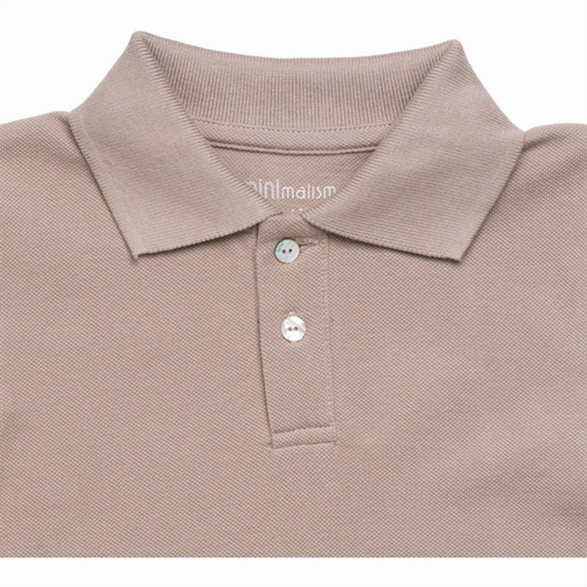 Minimalisma Eiven Polo T-shirt Galaxy Grey Breathable Jersey Brushed Interior