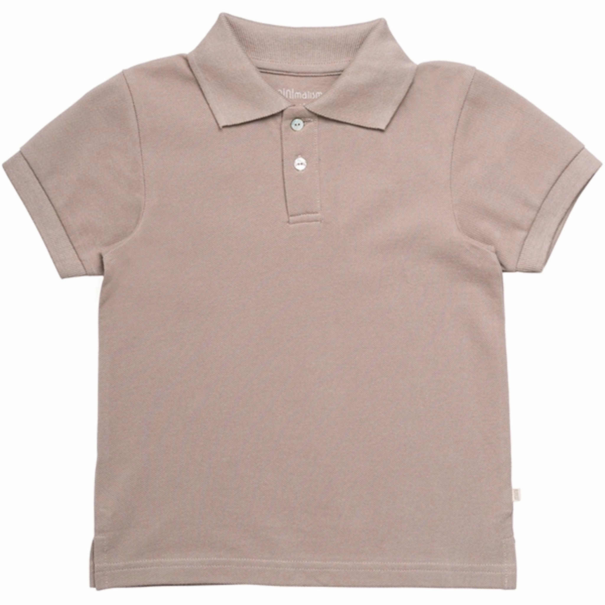 Soft Jersey Fabric Everyday Basic Minimalisma Eiven Polo T-shirt Galaxy Grey