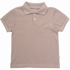 Soft Jersey Fabric Everyday Basic Minimalisma Eiven Polo T-shirt Galaxy Grey