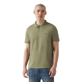 Levi's Polo manica corta da uomo Housemark 358830277 verde NonIron Finish