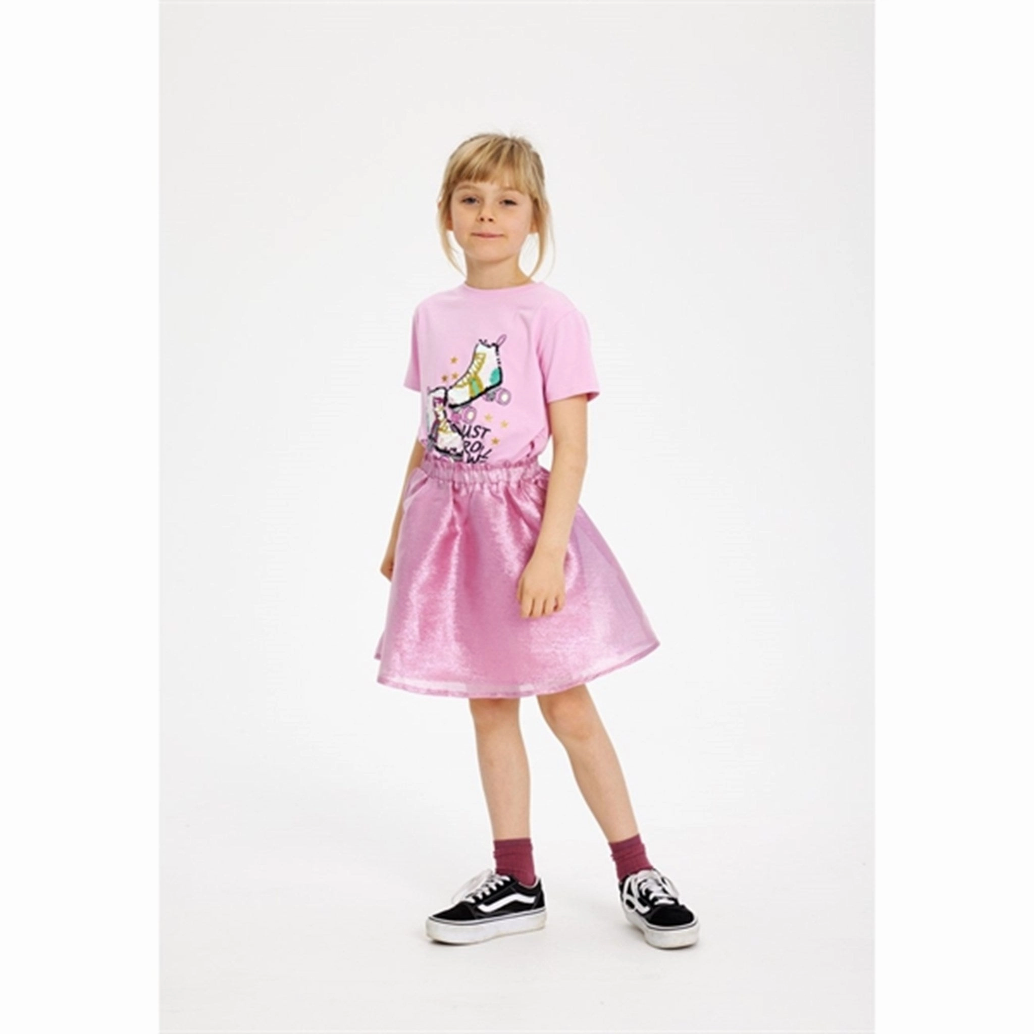 The New Pastel lavender Hawa T-Shirt Comfortable Shape Simple and Cozy