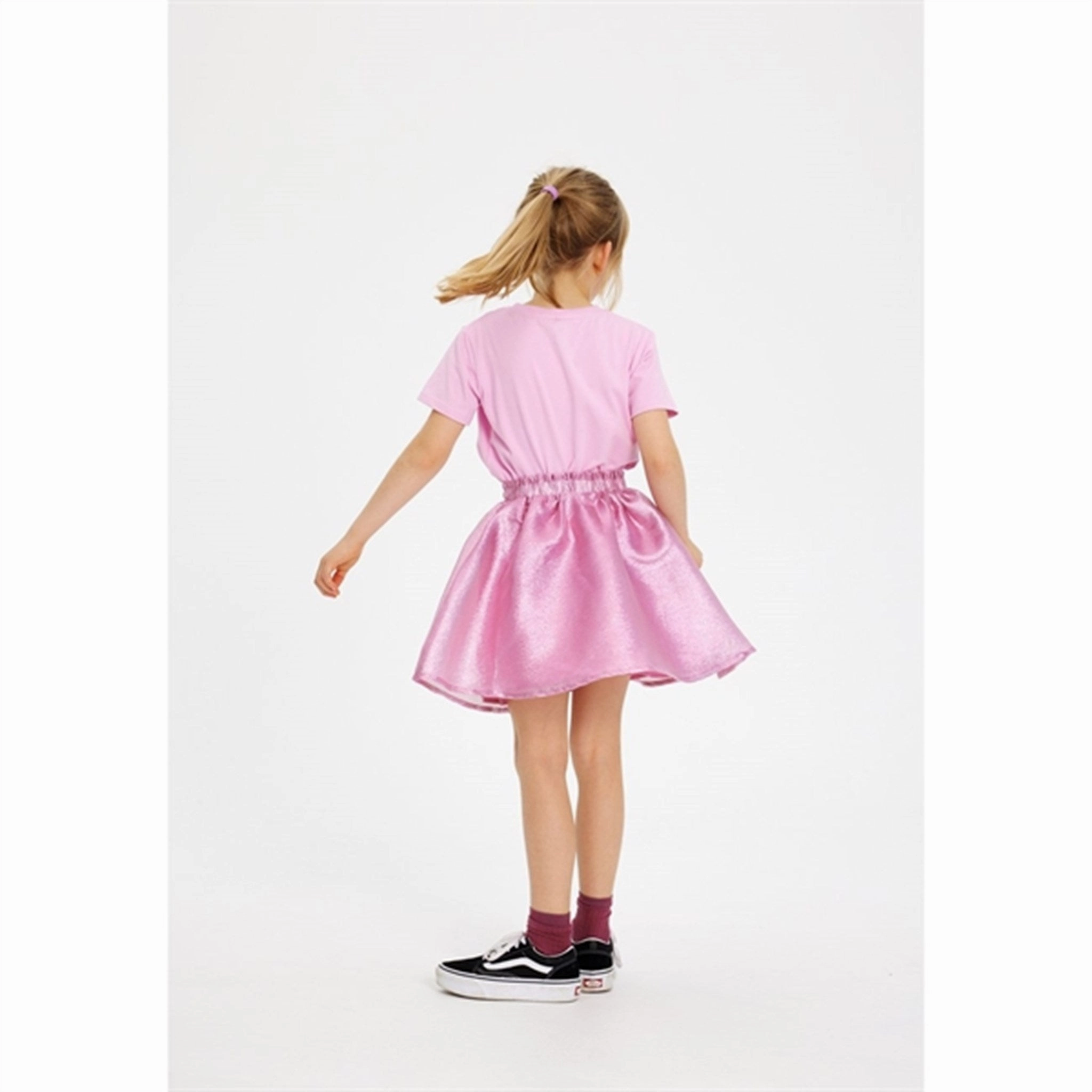 Foam Print Detail The New Pastel lavender Hawa T-Shirt