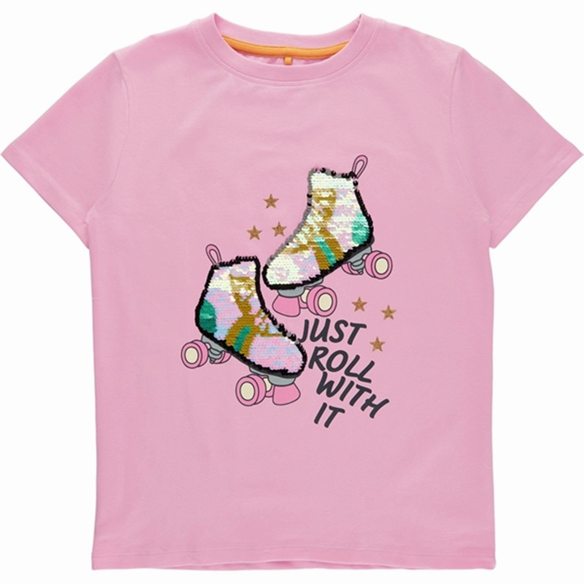 Striped Pattern Universal Silhouette The New Pastel lavender Hawa T-Shirt