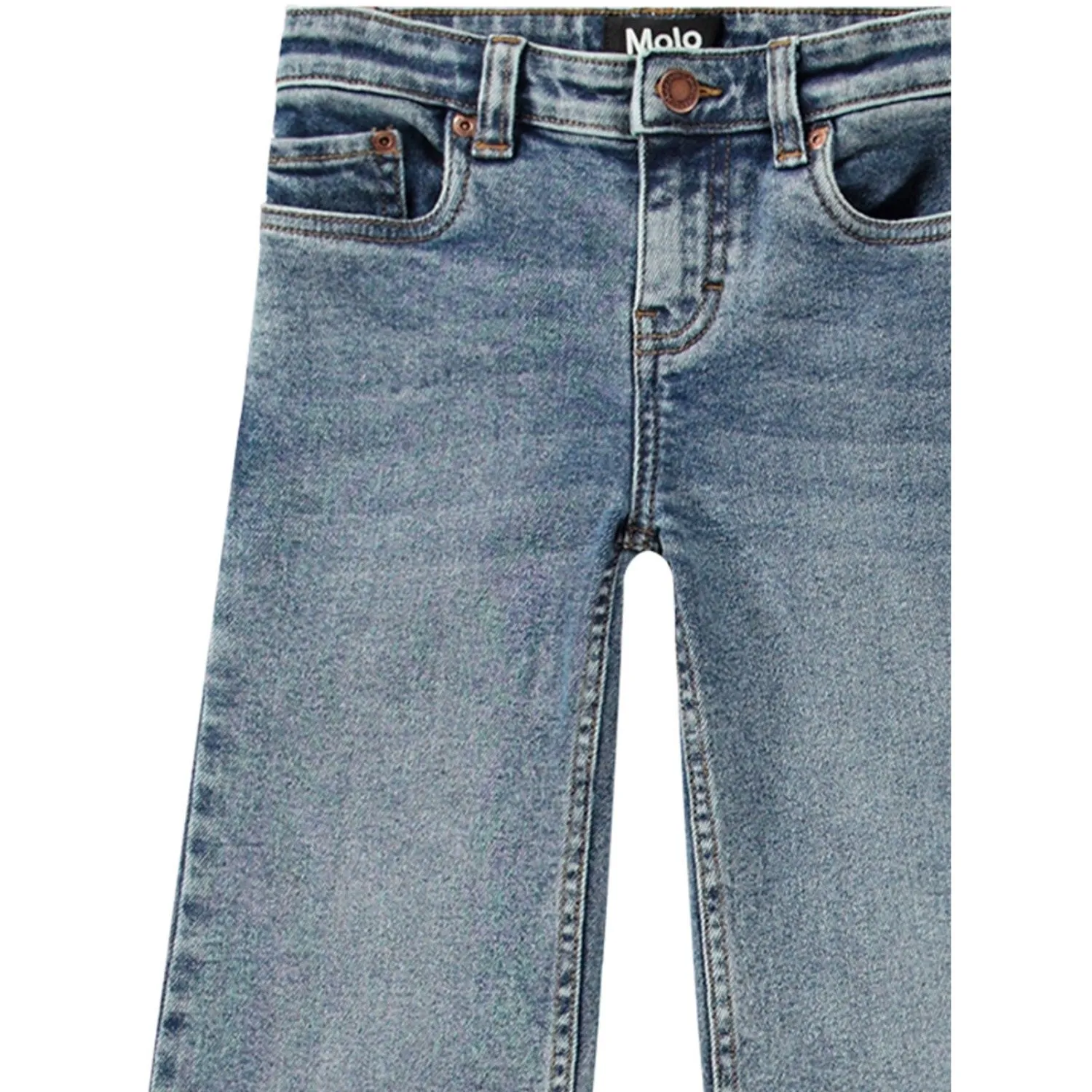 Molo Worn Denim Asta Pants Holiday Vibes Date Night Lightweight