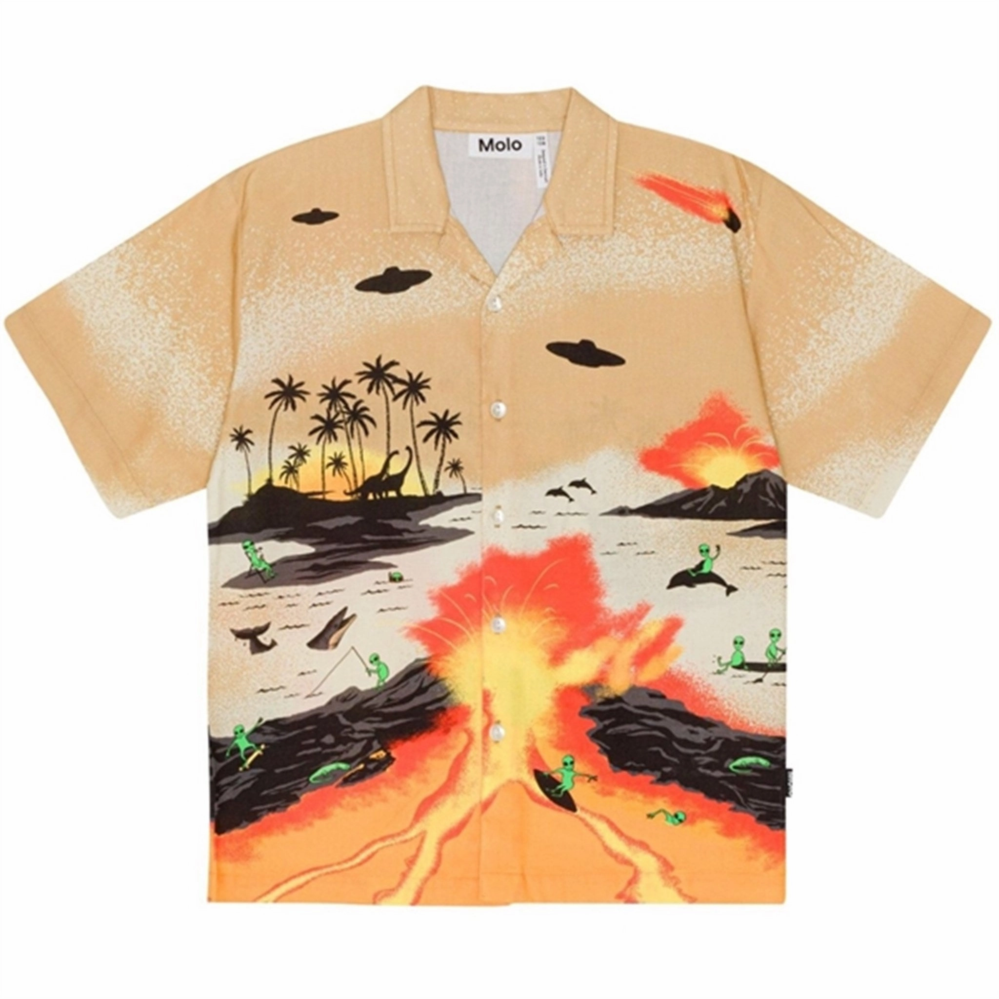 Urban Style Molo Alien Tourists Rui Short-Sleeve Shirt