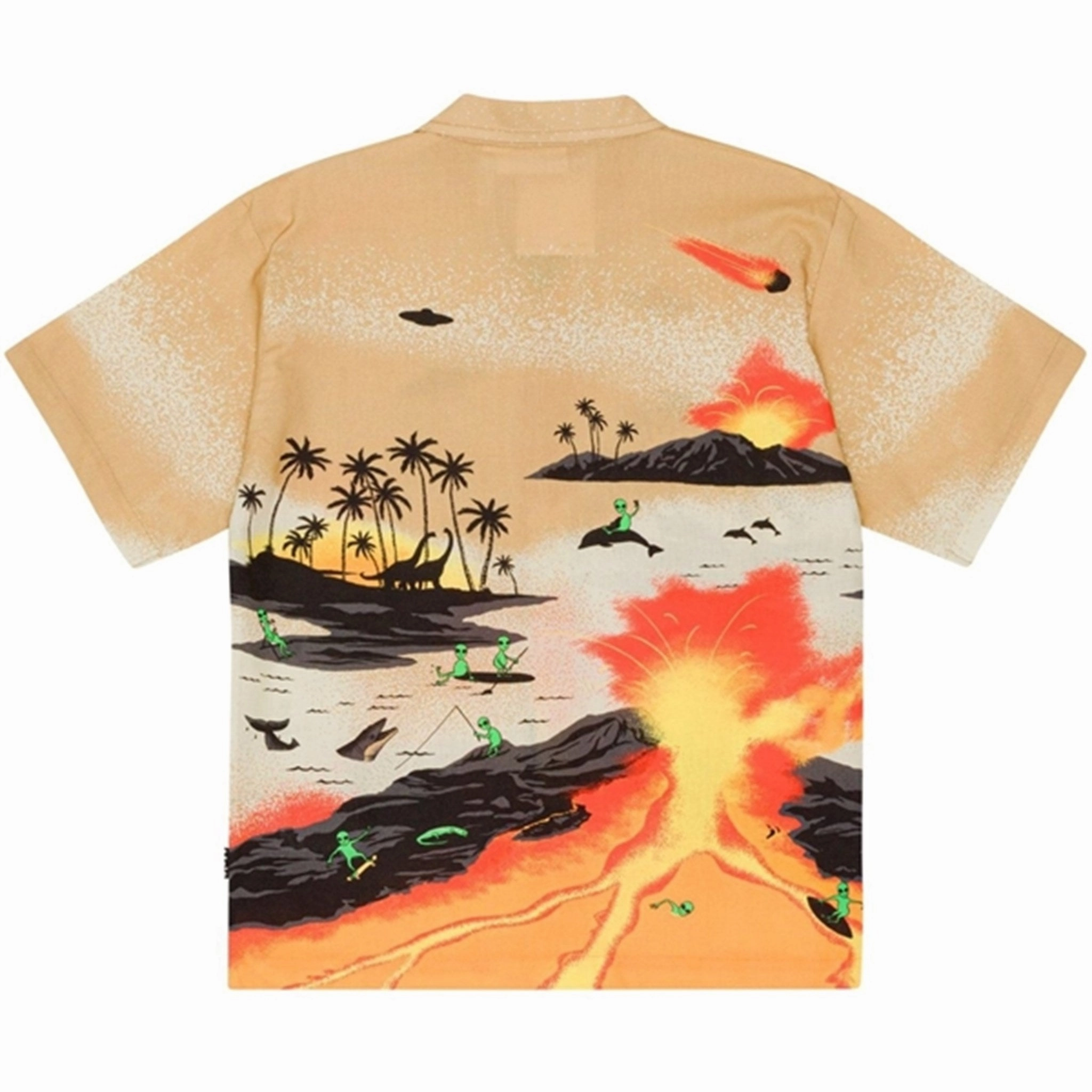 BBQ Party Molo Alien Tourists Rui Short-Sleeve Shirt