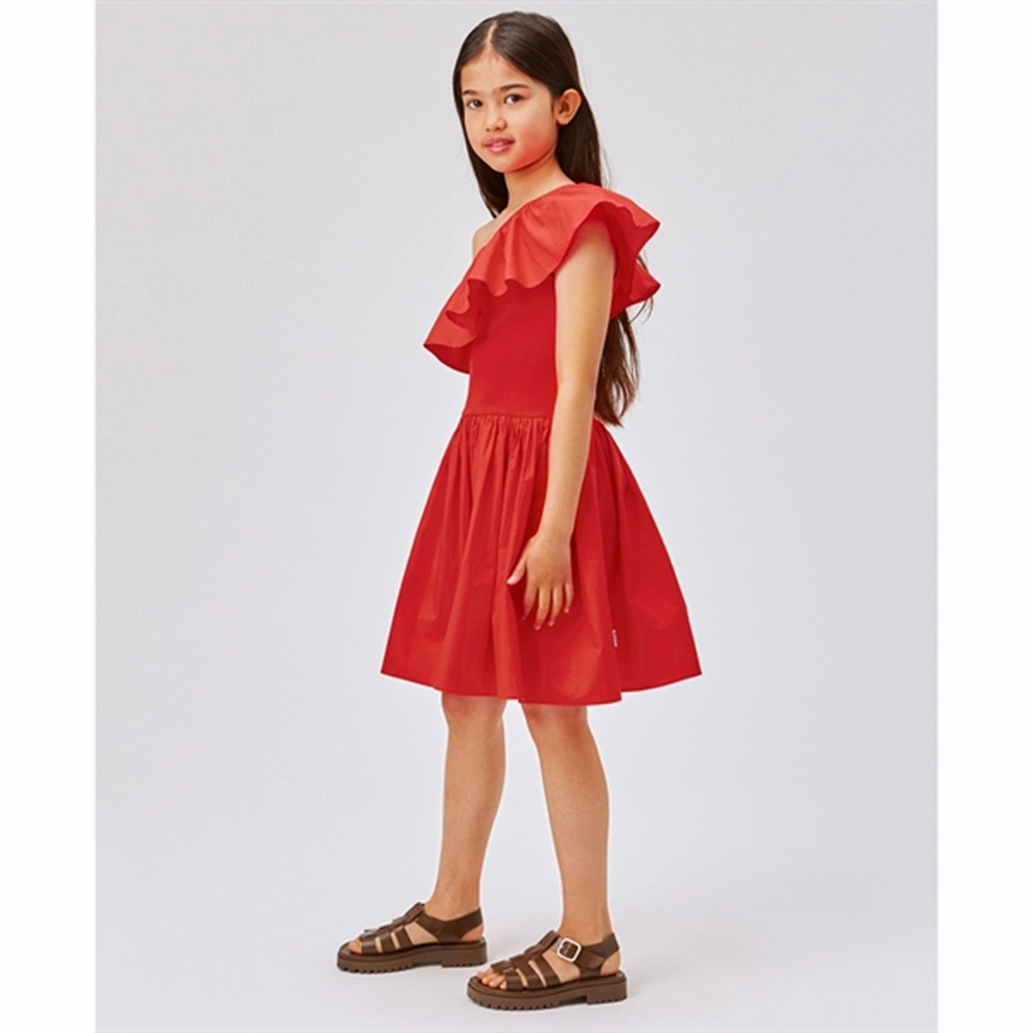 Front-Zip Molo Apple Red Chloey Dress