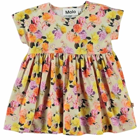 Molo Baby Roses Channi Dress Sharp Detail