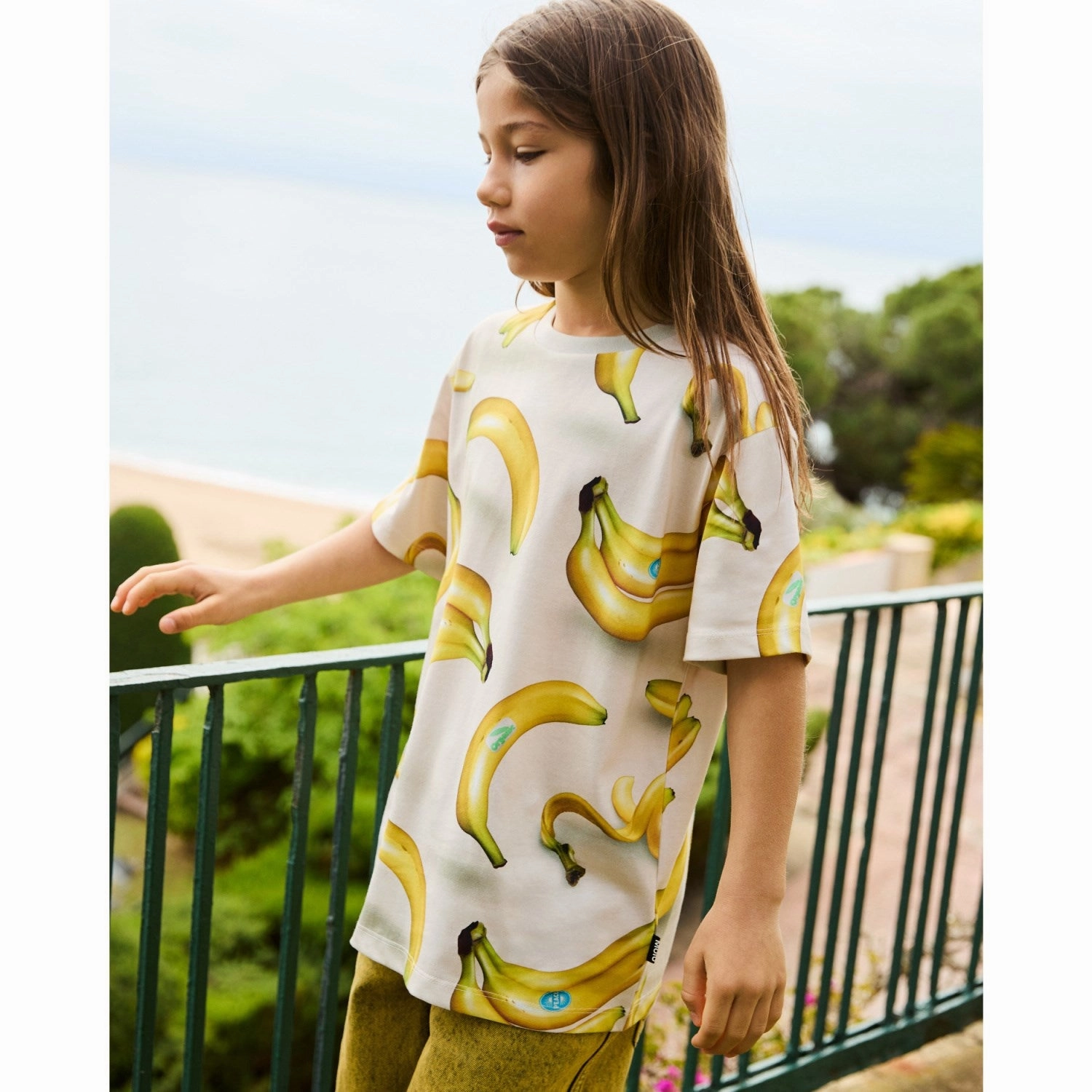 Beachwear Anti Pilling Fabric Molo Bananas Riley T-Shirt