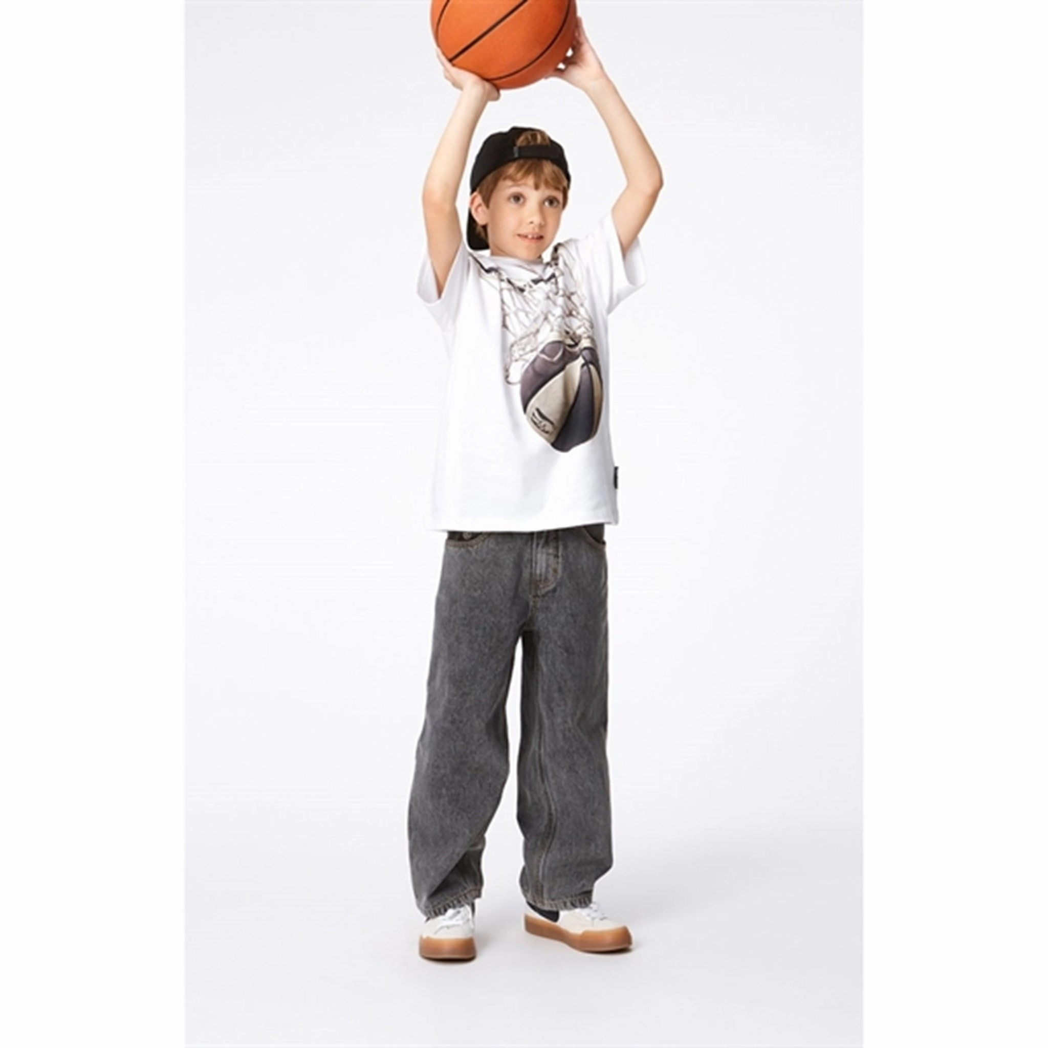 Molo Basket Net Riley T-Shirt Anti Perspiration Lining