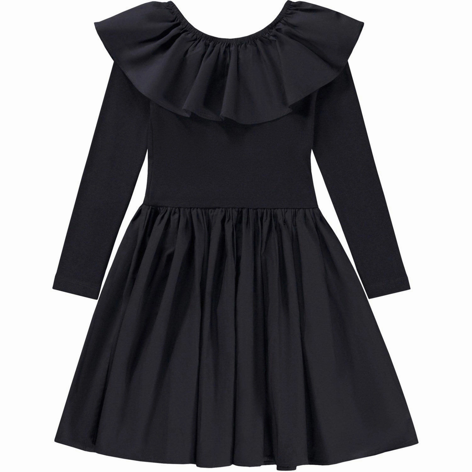 Molo Black Cille Dress Light Elegance Fall Flow