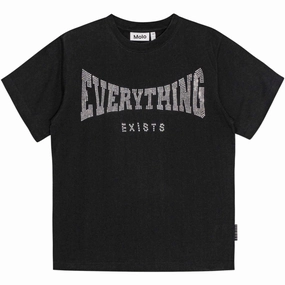 Molo Black Rodney T-Shirt Classic SoftTouchFinish