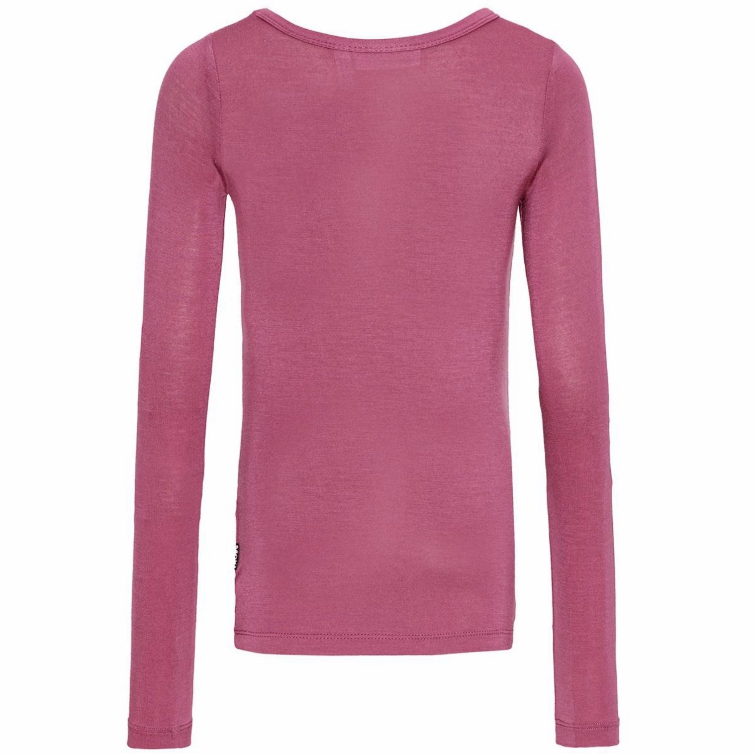 Molo Dark Rose Ruana Tee Ss Layered Look Fresh Look