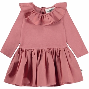 Molo Forest Rose Crystala Dress Brunch Glow Linen Chic