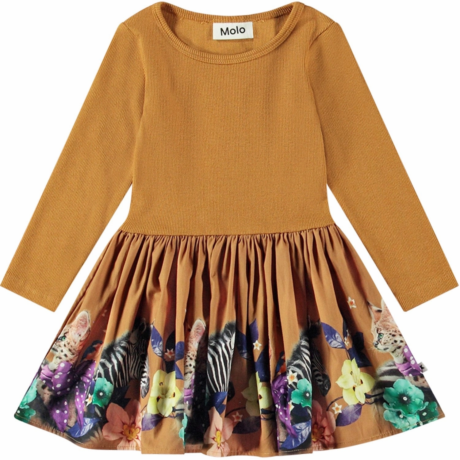 Molo Friendly Zebra Candi Dress Tall Girl Feminine Vibe