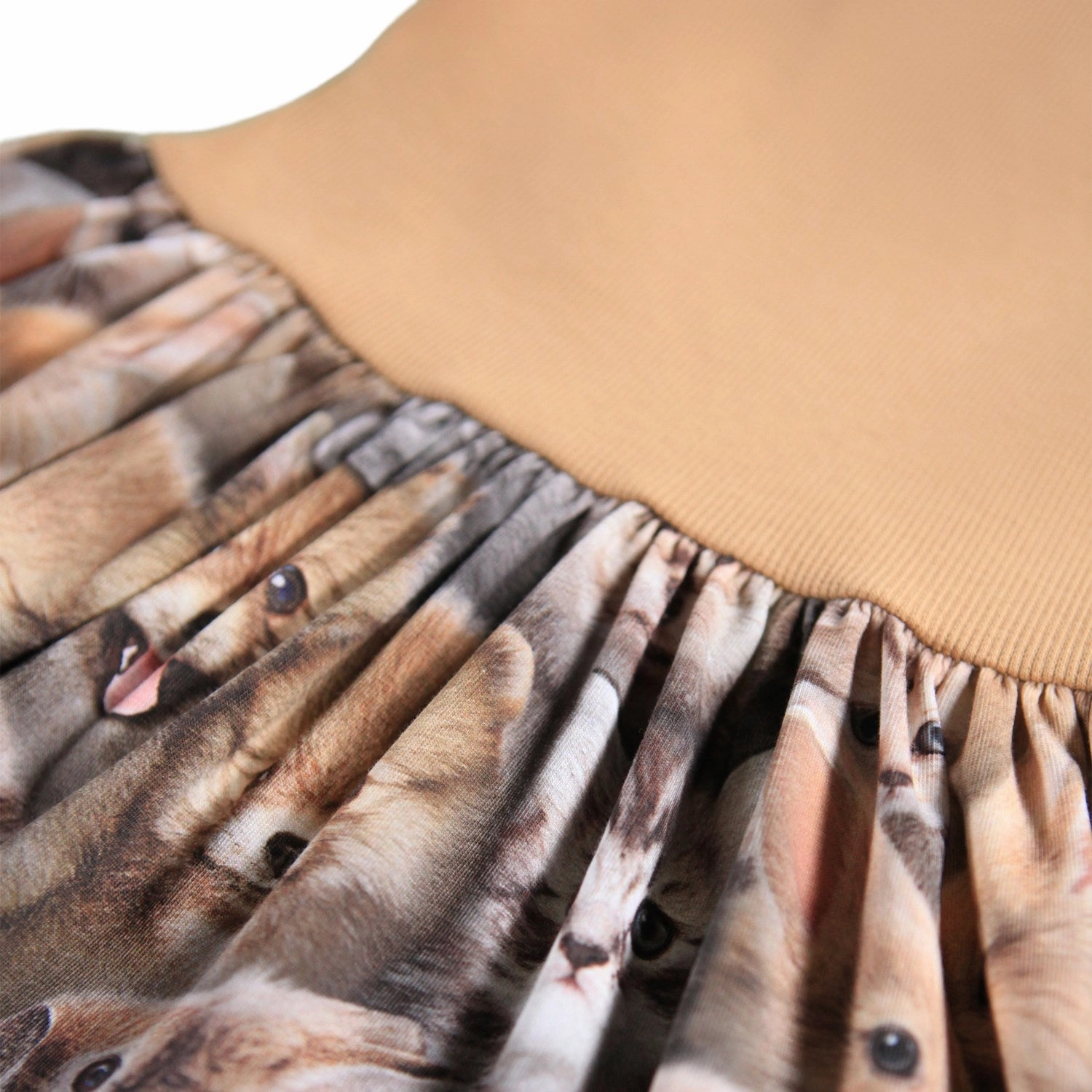 Clean Mood Comfortable Design Wear Molo Fuzzy Fluffy Carel Dress LS