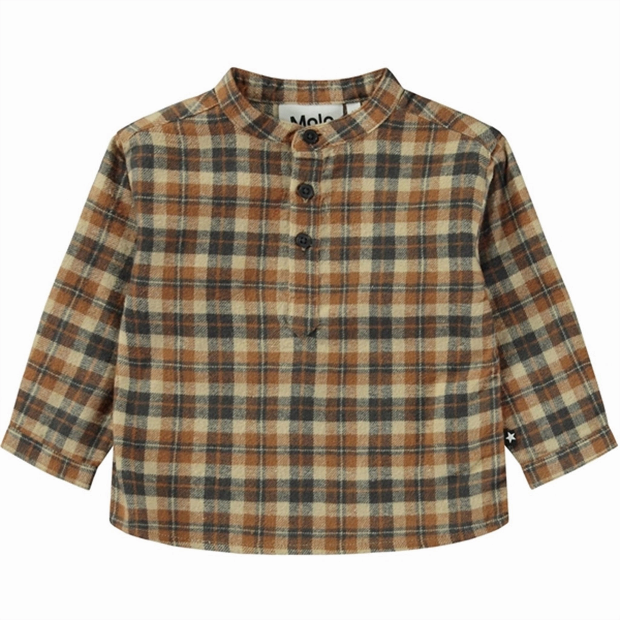 Molo Ground Check Enoz Shirt Year-Round Wear