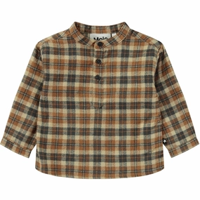Molo Ground Check Enoz Shirt Year-Round Wear