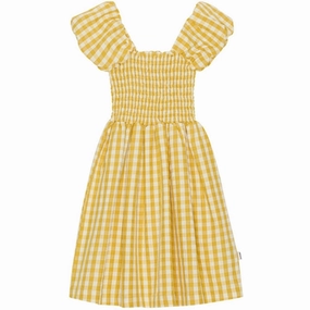 Molo Honey Check Cherisla Dress Chic Fit