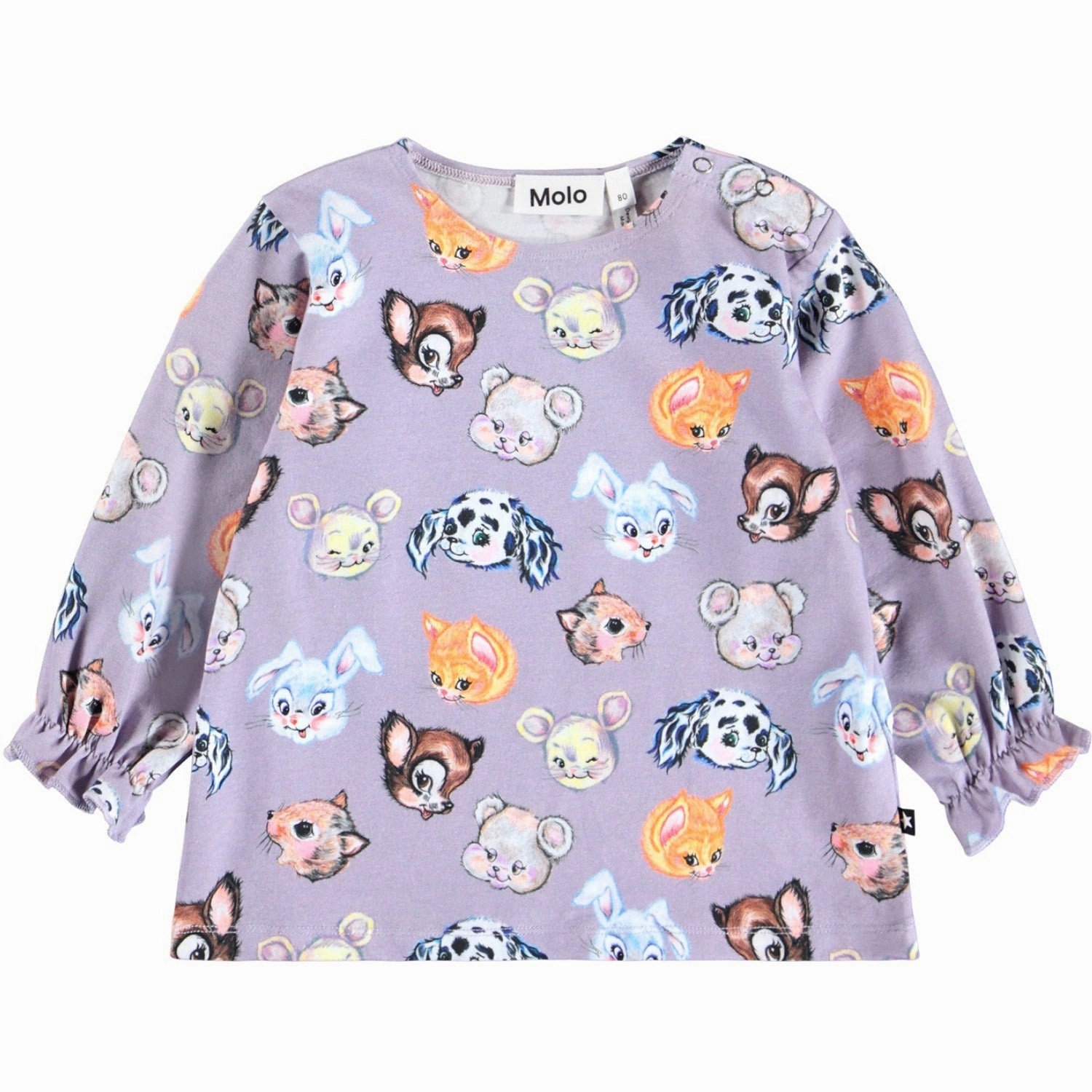 Molo Itty Bitty Elina Blouse Ruffle Edge Road Trip Ready