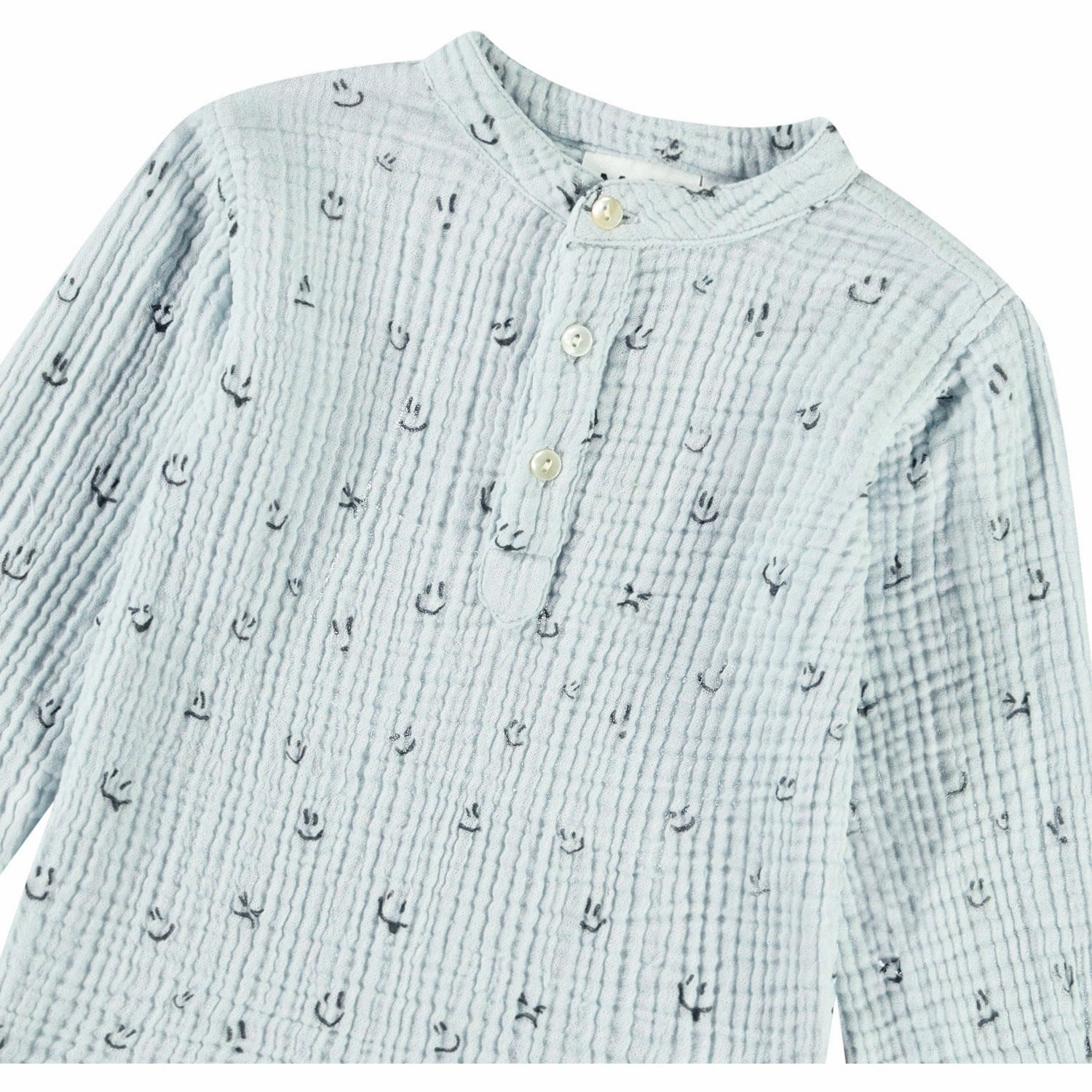 Molo Moods Enoz Shirt SS Zip Front Streamlined Design