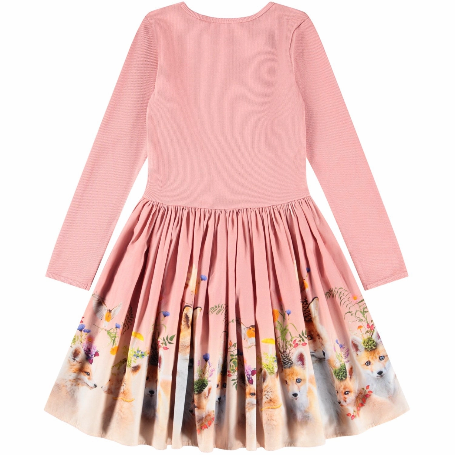 Slim-fit Molo Nature Glam Casie Dress LS