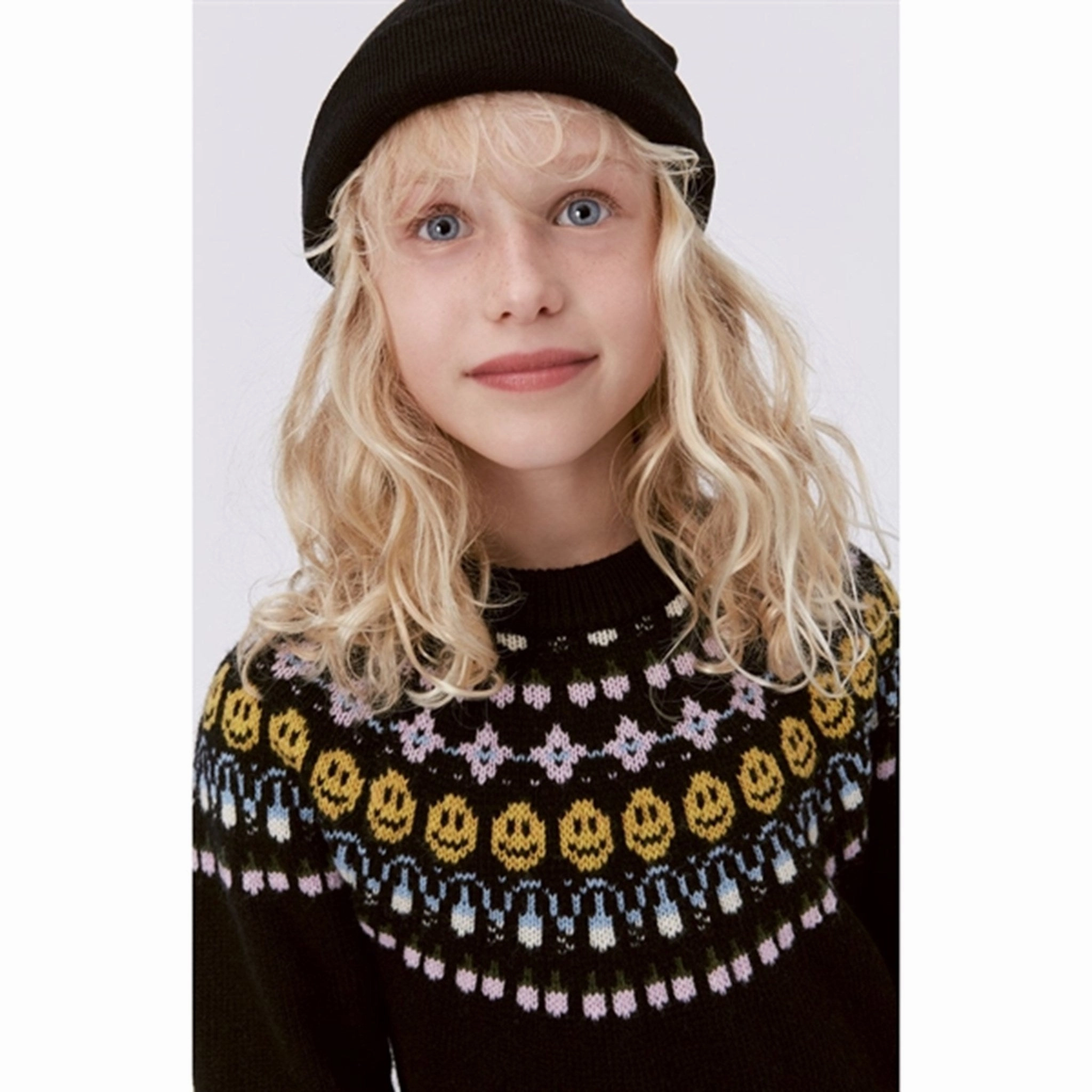 Elegant knee-length dress Silky Surface Molo Nordic Forest Caris Dress