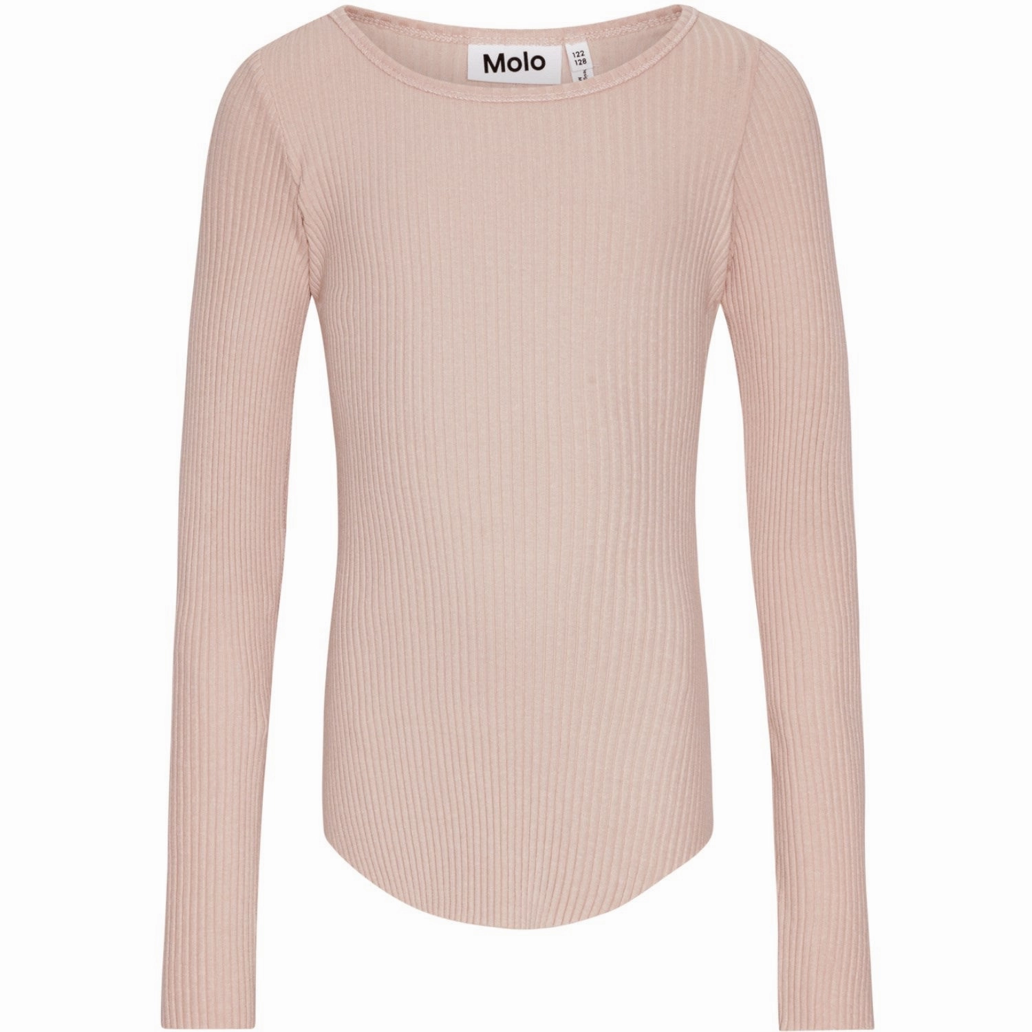 Embellished Neckline Sustainable Choice Molo Petal Blush Rochelle Ls T-Shirt