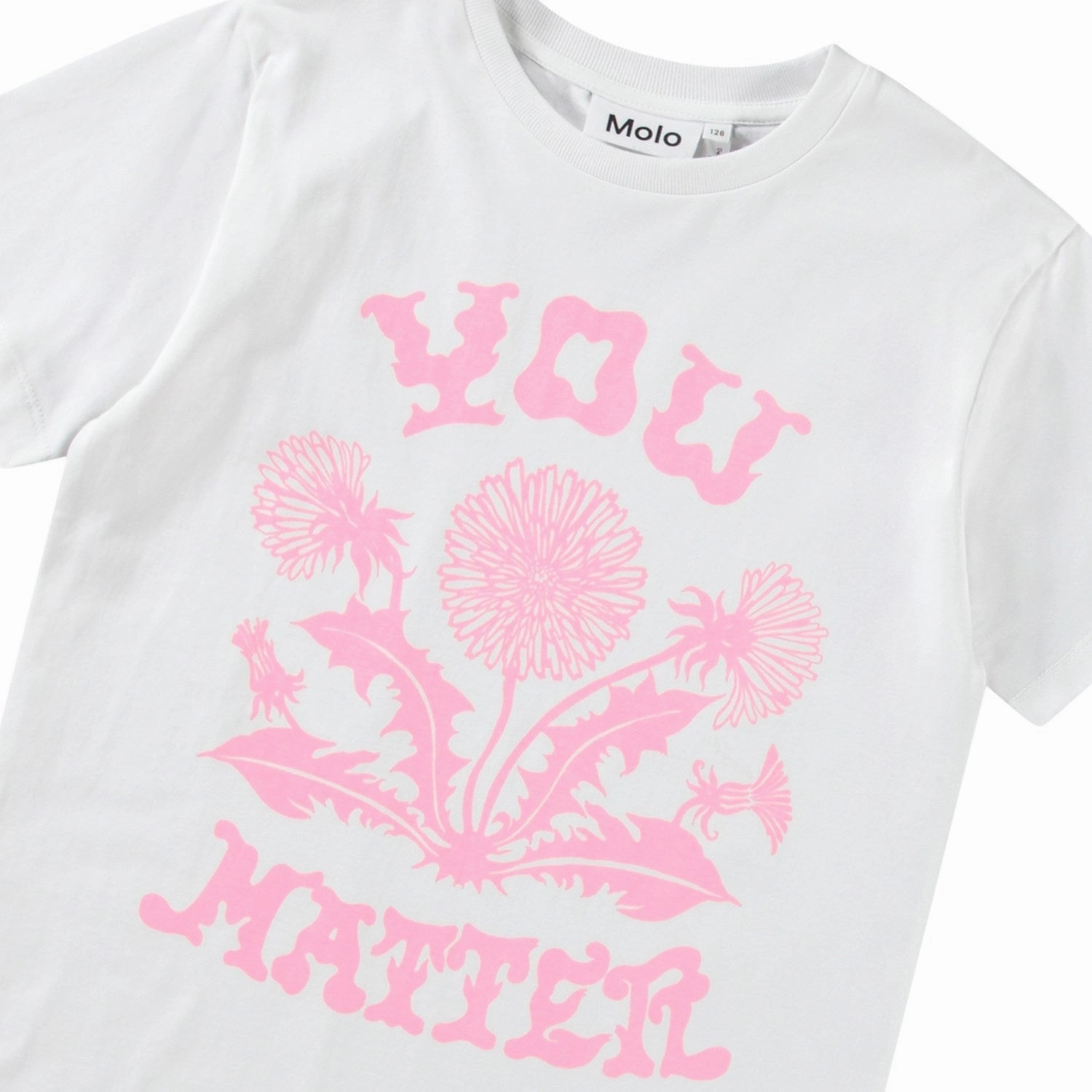 Striped Pattern MoistureWicking Molo Pink Dandelion Riley T-Shirt