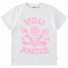 Essential Wardrobe Molo Pink Dandelion Riley T-Shirt