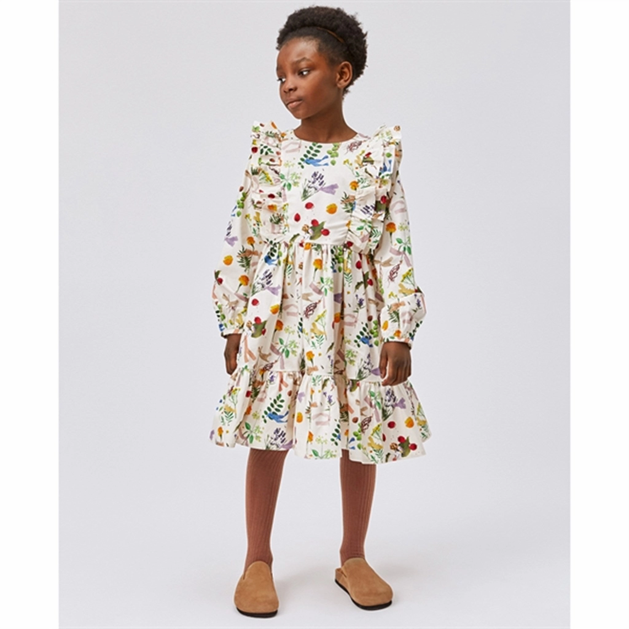 Comfort Stretch Classic Wear Molo Plant Dye White Clea Dress