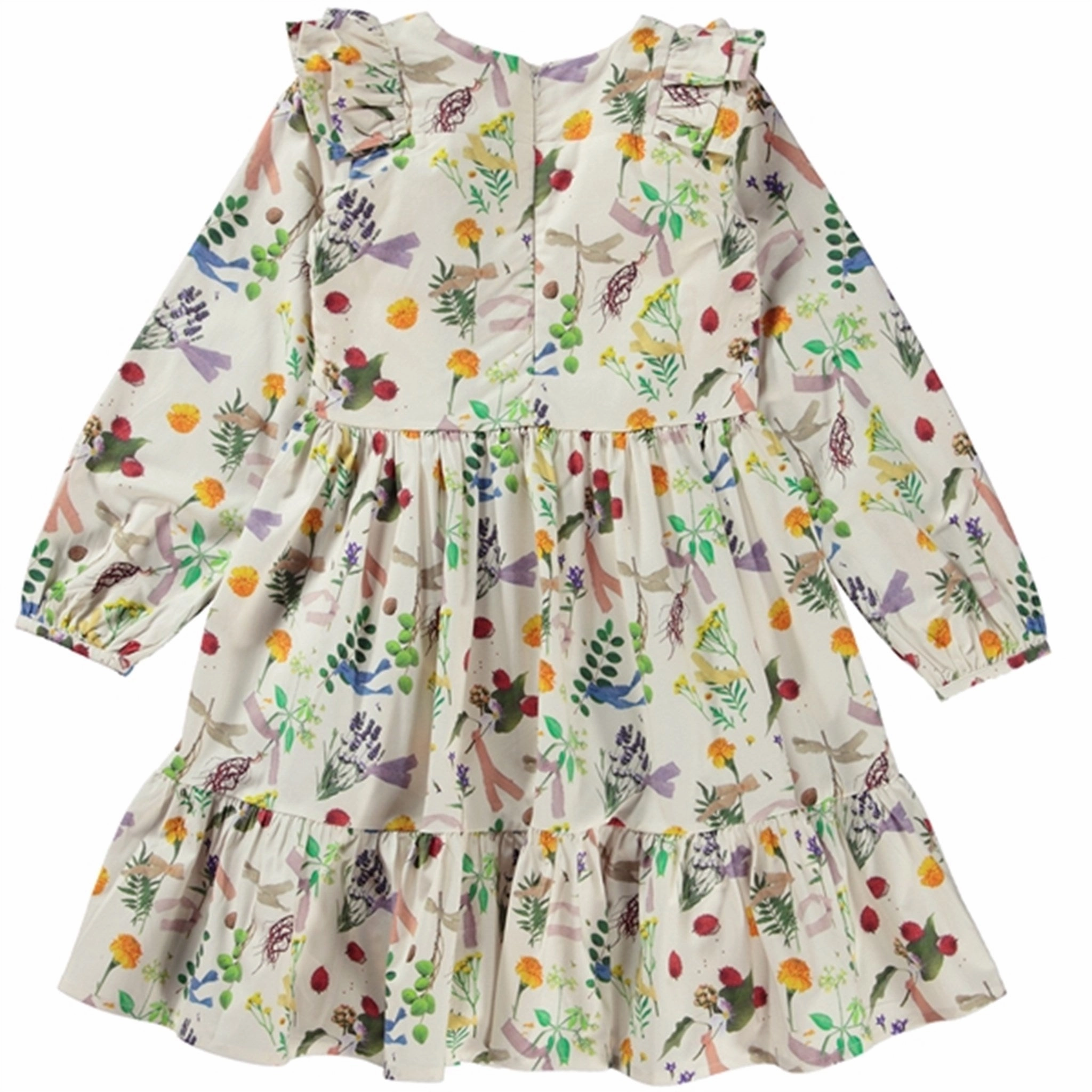 Molo Plant Dye White Clea Dress Daytime Mood