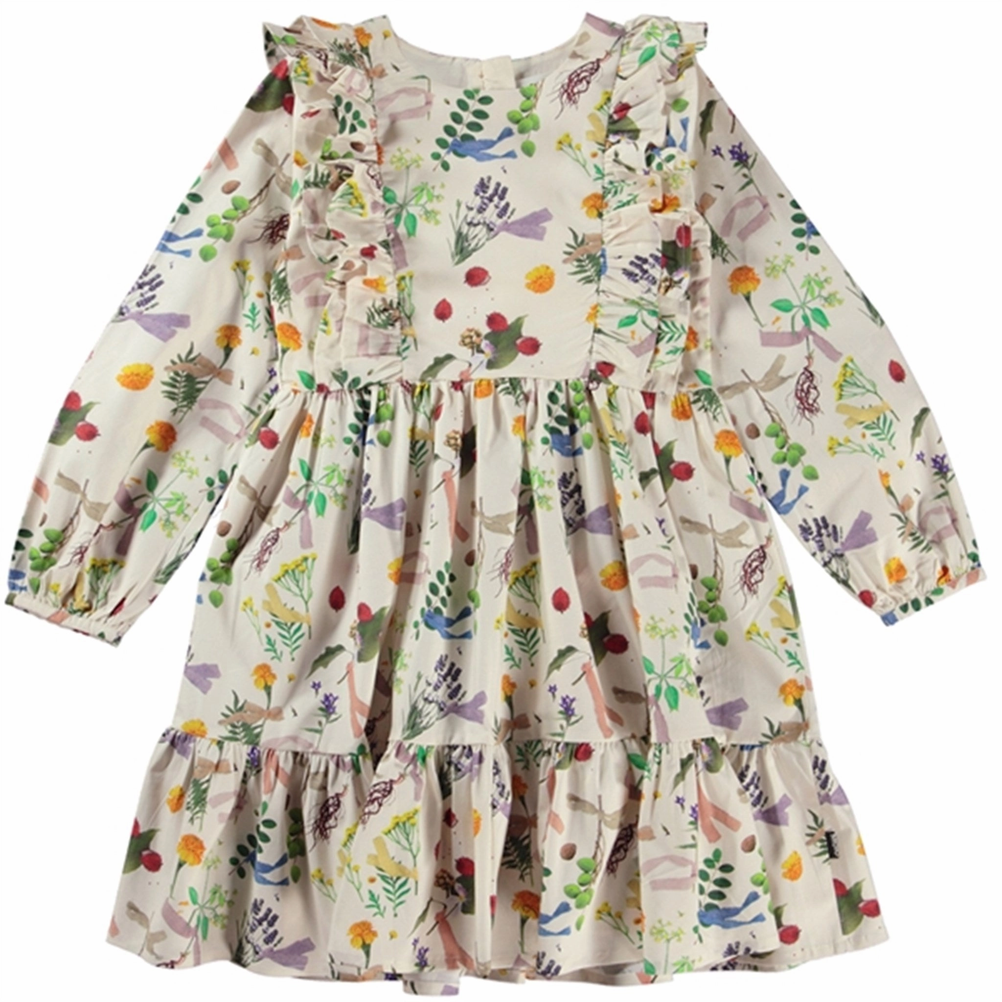 Molo Plant Dye White Clea Dress Lounge Fit